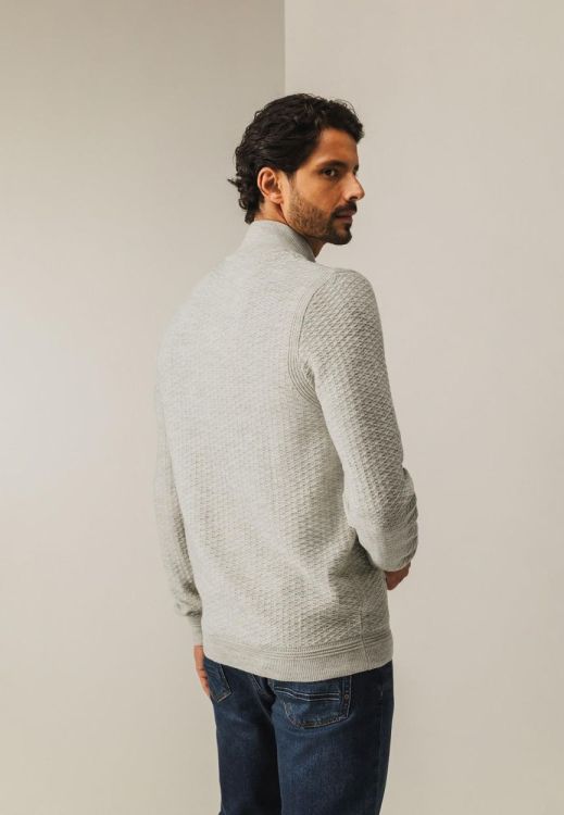State of Art Cardigan Plain - Zipper Closure (161-25062-9114) - WeekendMode