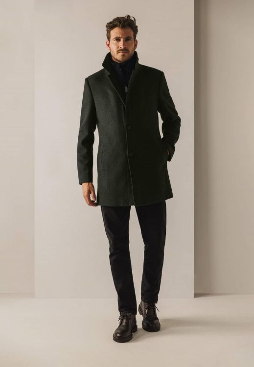 State of Art Coat Plain (781-24845-3900) - WeekendMode