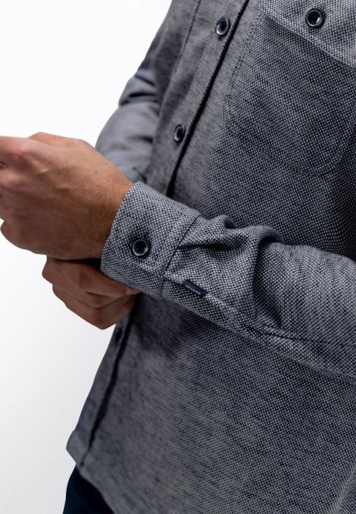 State of Art Overshirt Long Sleeve Plain (221-16264-5811) - WeekendMode