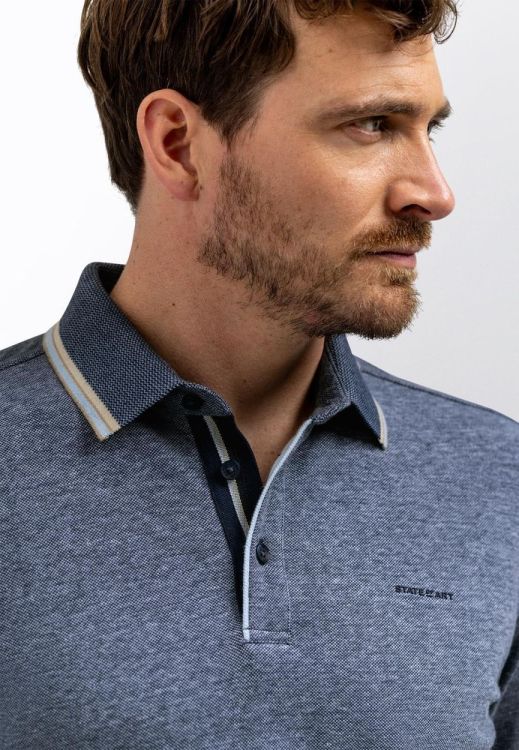 State of Art Poloshirt Piqué SS Oxford (461-16438-5853) - WeekendMode