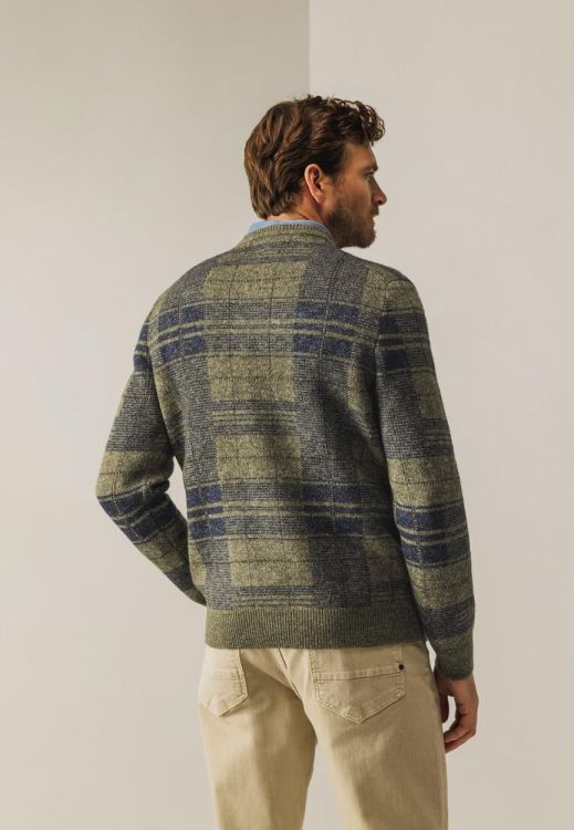 State of Art Pullover Crew-Neck Jacquard (114-25083-3859) - WeekendMode