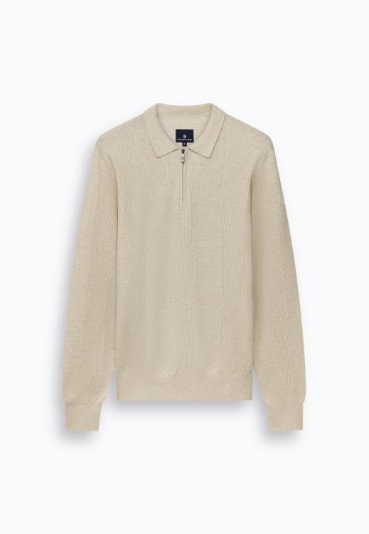 State of Art Pullover Polo Plain - Zip Closure (141-16045-1400) - WeekendMode