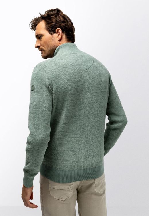 State of Art Pullover Sportzip Plain - Chenille Yarn (131-16022-3400) - WeekendMode