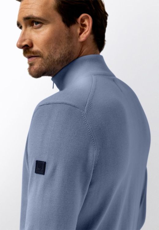 State of Art Pullover Sportzip Plain - Cotton-Modal M (131-16024-5300) - WeekendMode