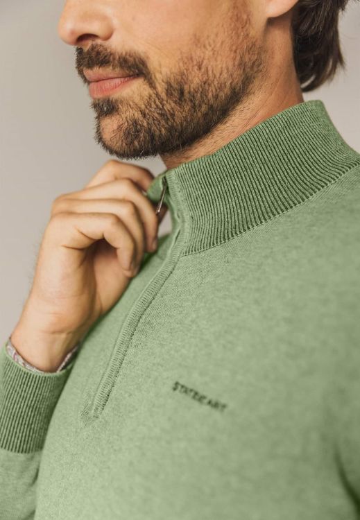 State of Art Pullover Sportzip Plain (131-24074-3100) - WeekendMode