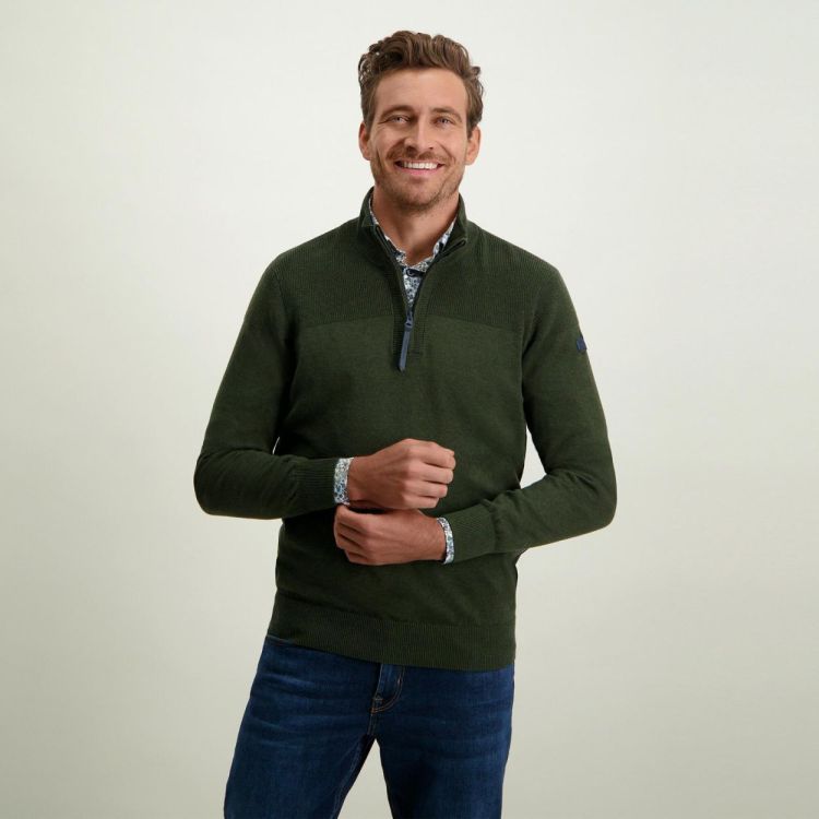 State of Art Pullover Sportzip Plain WD (131-23816-3700) - WeekendMode