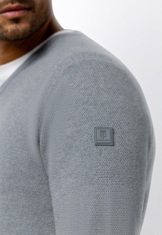 State of Art Pullover V-Neck Plain (121-16056-5314) - WeekendMode