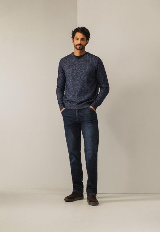 State of Art Pullover V-Neck Plain (121-25060-5957) - WeekendMode