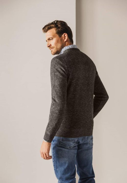 State of Art Pullover V-Neck Plain (121-24011-8900) - WeekendMode