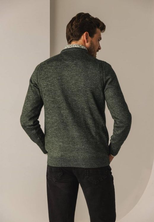 State of Art Pullover V-Neck Plain (121-24011-3900) - WeekendMode