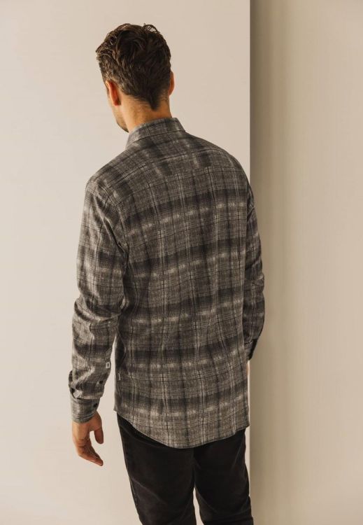 State of Art Shirt LS Checked Printed (215-24296-1698) - WeekendMode