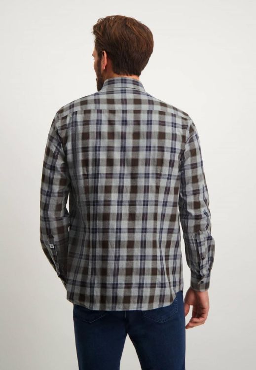 State of Art Shirt LS Checked Y/D (215-22855-9289) - WeekendMode