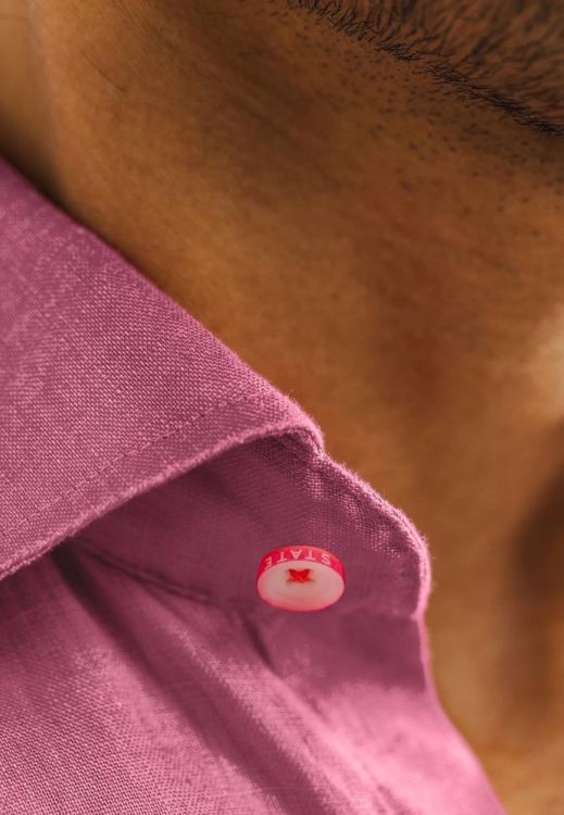 State of Art Shirt LS Plain Linen (211-15342-4300) - WeekendMode