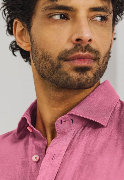State of Art Shirt LS Plain Linen (211-15342-4300) - WeekendMode