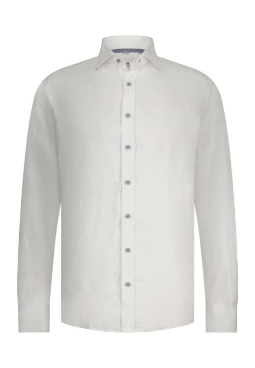State of Art Shirt LS Plain Linen (211-15342-1100) - WeekendMode