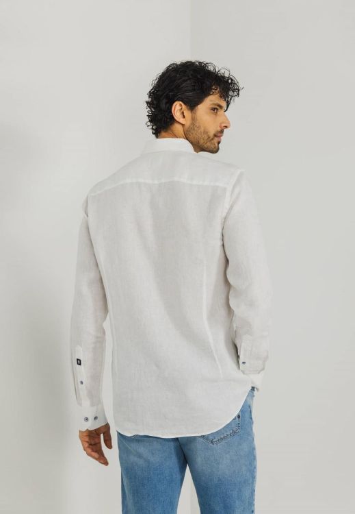 State of Art Shirt LS Plain Linen (211-15342-1100) - WeekendMode
