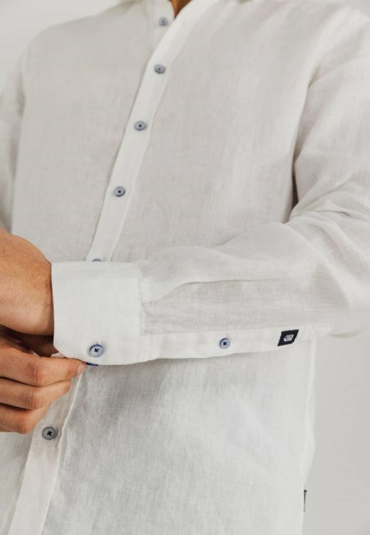 State of Art Shirt LS Plain Linen (211-15342-1100) - WeekendMode