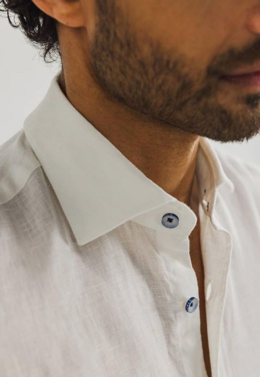 State of Art Shirt LS Plain Linen (211-15342-1100) - WeekendMode