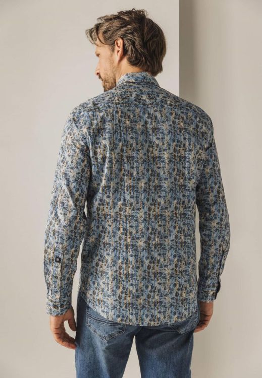 State of Art Shirt LS Print Poplin (214-24252-5784) - WeekendMode