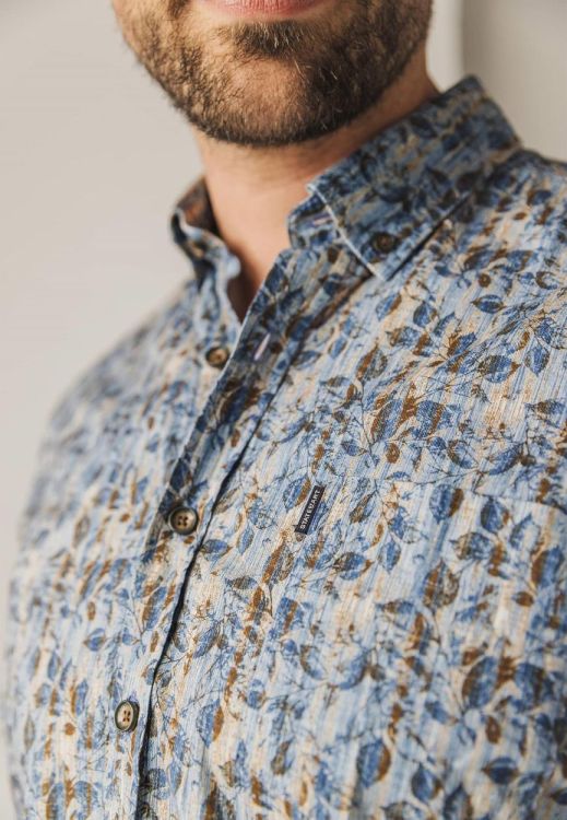 State of Art Shirt LS Print Poplin (214-24252-5784) - WeekendMode