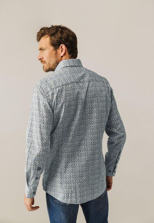 State of Art Shirt LS Print Poplin (214-25207-1457) - WeekendMode