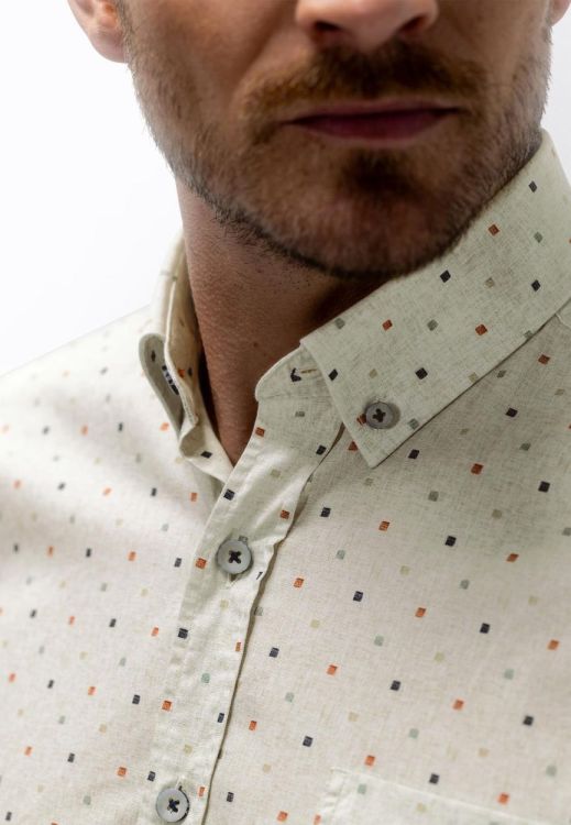State of Art Shirt LS Print Poplin (214-16012-1528) - WeekendMode