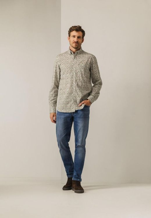 State of Art Shirt LS Print - Poplin (214-25274-9128) - WeekendMode