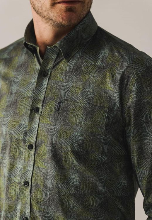 State of Art Shirt LS Print Poplin (214-24209-3954) - WeekendMode