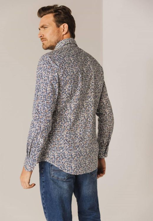 State of Art Shirt LS Print Poplin (214-24212-1159) - WeekendMode