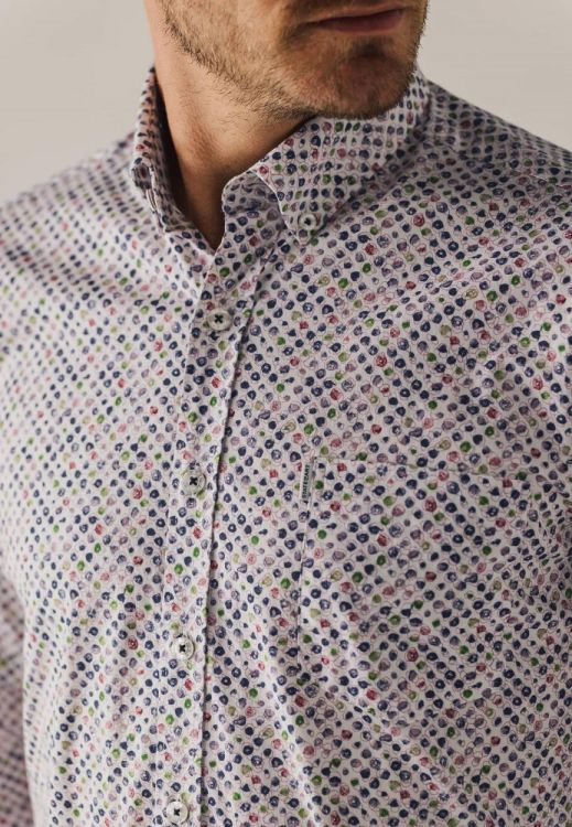 State of Art Shirt LS Print Poplin (214-24244-1147) - WeekendMode