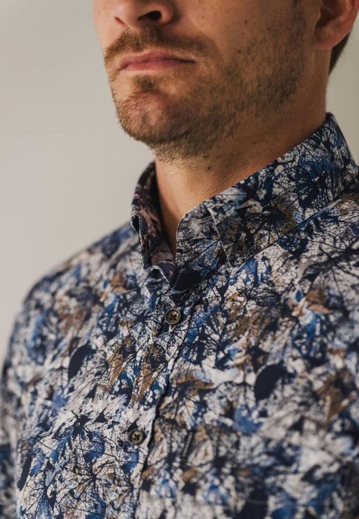 State of Art Shirt LS Print Poplin (214-24902-1157) - WeekendMode