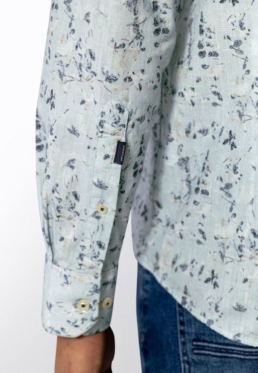 State of Art Shirt LS Print Structure - OCS (214-16148-5158) - WeekendMode