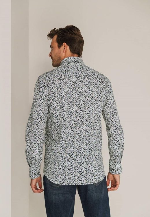 State of Art Shirt LS Printed Poplin (214-24909-1139) - WeekendMode