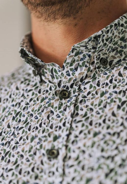 State of Art Shirt LS Printed Poplin (214-24909-1139) - WeekendMode