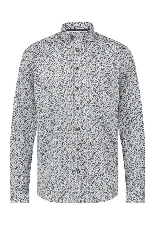 State of Art Shirt LS Printed Poplin (214-24909-1139) - WeekendMode