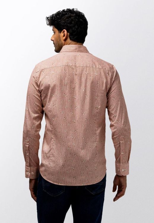 State of Art Shirt LS Striped Poplin (212-16156-2811) - WeekendMode