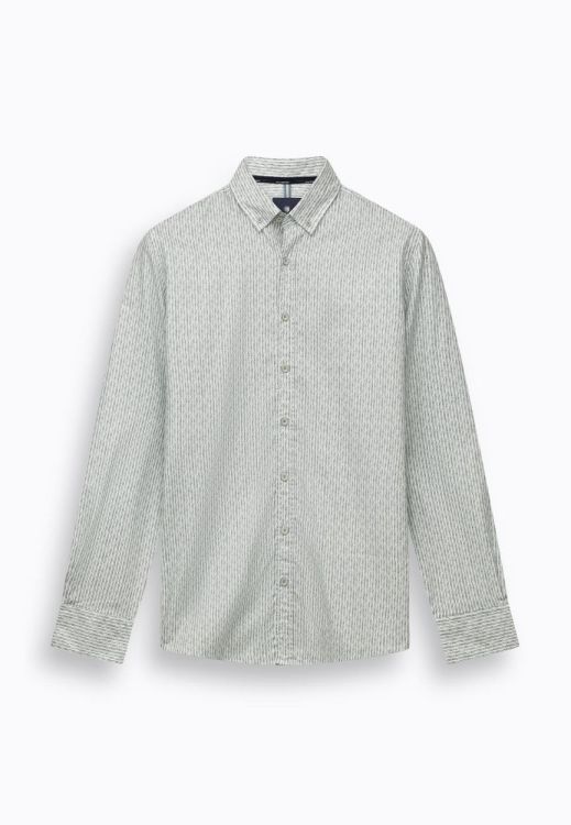 State of Art Shirt LS Striped Print Poplin (212-16015-3411) - WeekendMode