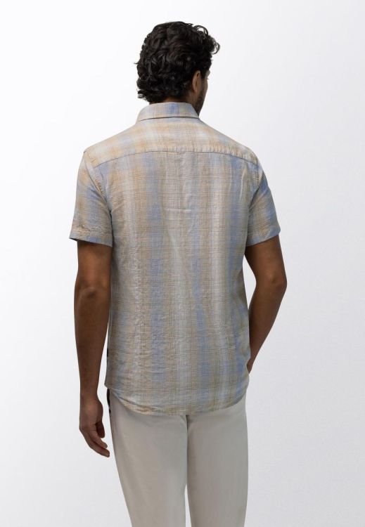 State of Art Shirt SS Checked Y/D - LI/CO (265-16165-1653) - WeekendMode