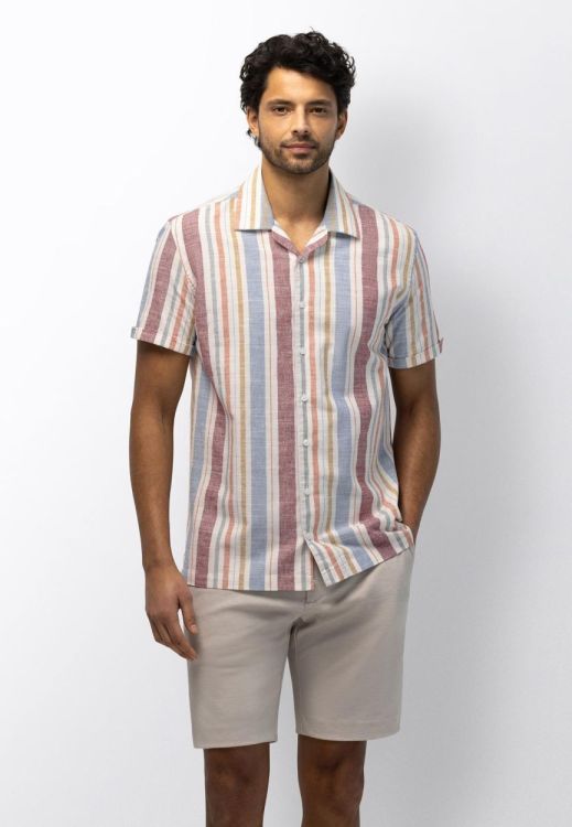 State of Art Shirt SS Striped Y/D (262-16915-5311) - WeekendMode
