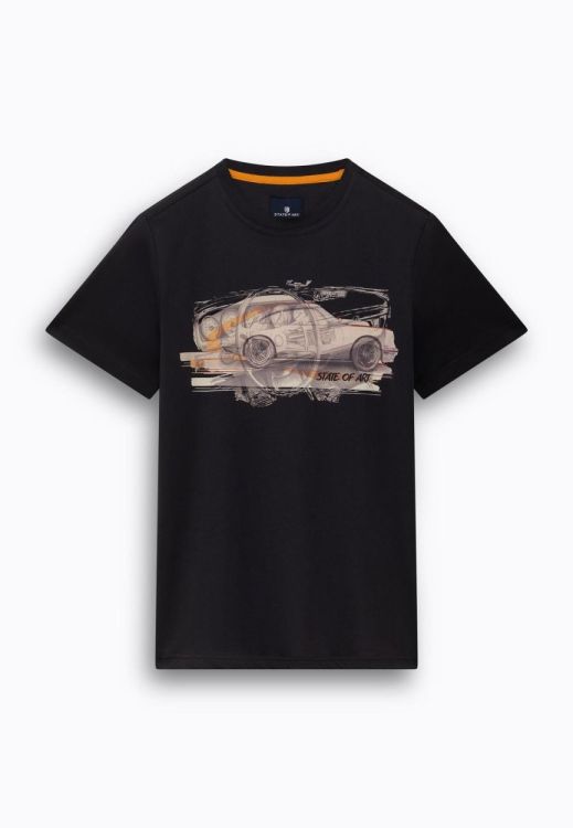 State of Art T-shirt Crew-Neck SS Plain (361-16415-9800) - WeekendMode