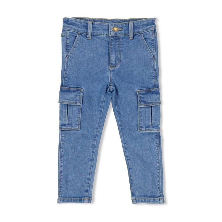 Sturdy Cargo broek denim - Winter Denims (72200253/m.Blauw denim) - WeekendMode