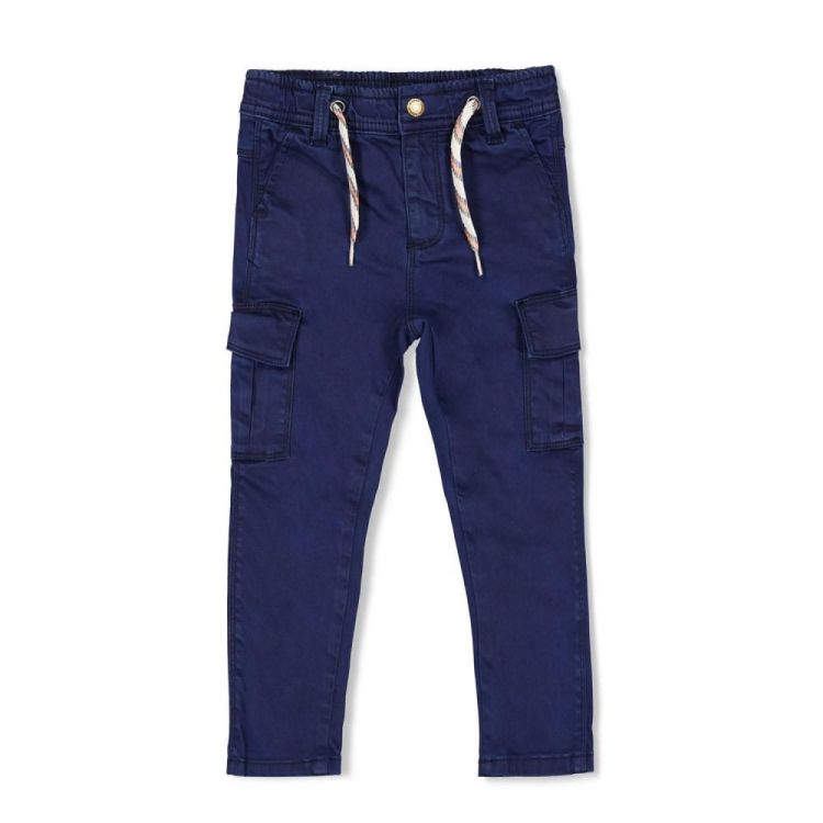 Sturdy Cargo broek - Waves and Whales (72200250/Marine) - WeekendMode
