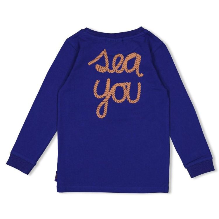 Sturdy Longsleeve - Waves and Whales (71600637/Kobalt) - WeekendMode