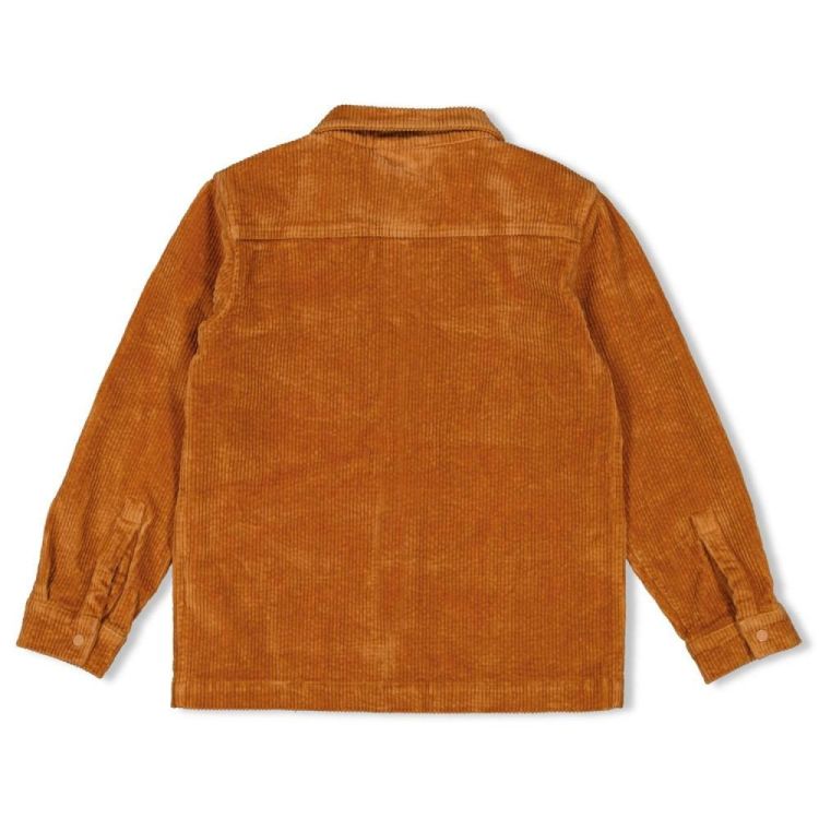 Sturdy Overhemd corduroy - Waves and Whales (72300053/Hazelnoot) - WeekendMode