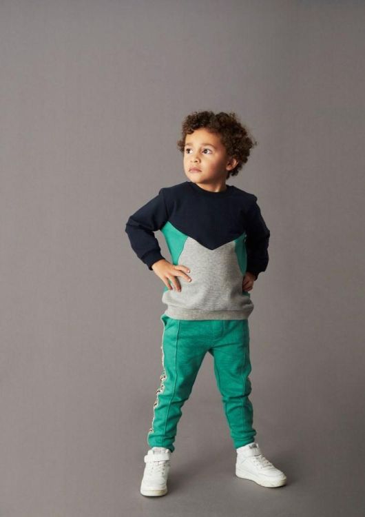 Sturdy Sweater Colorblock - North Sea Party (71600539/Marine) - WeekendMode