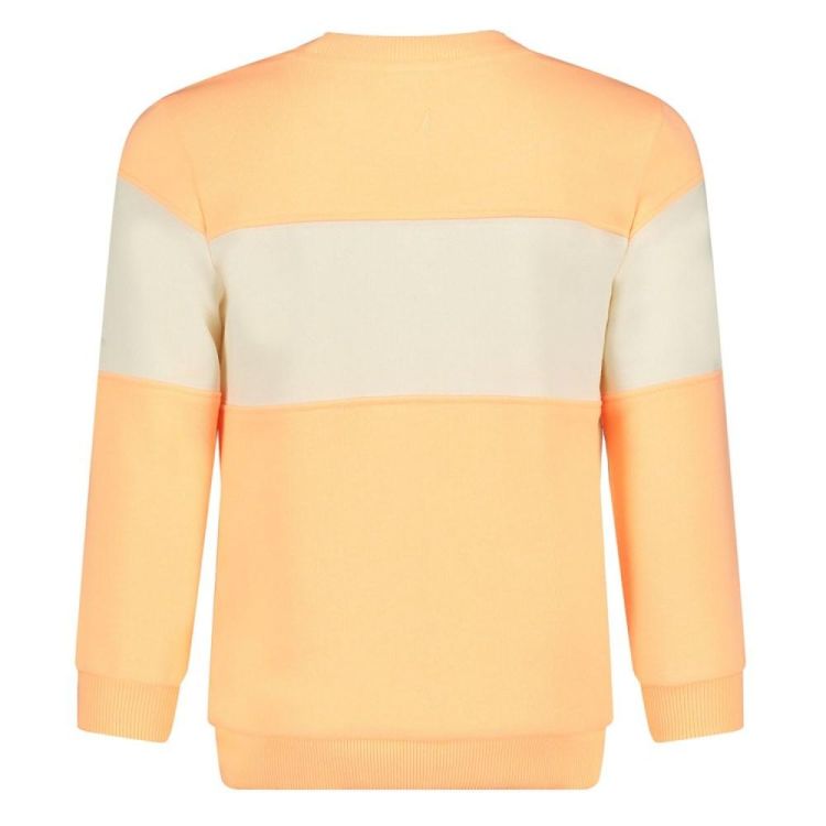 Sturdy Sweater - Lagoon Legends (71600654/Neon Oranje) - WeekendMode