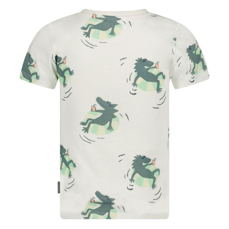 Sturdy T-shirt AOP - Lagoon Legends (71700499/Wit) - WeekendMode