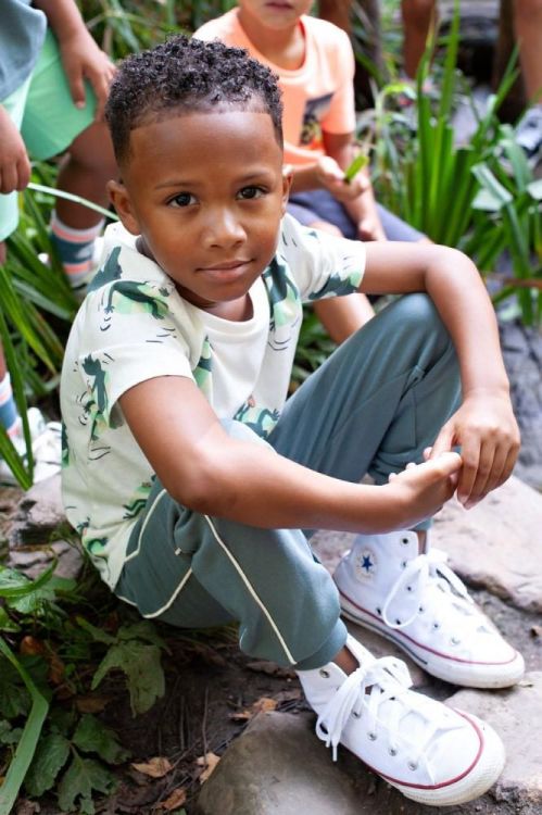 Sturdy T-shirt AOP - Lagoon Legends (71700499/Wit) - WeekendMode