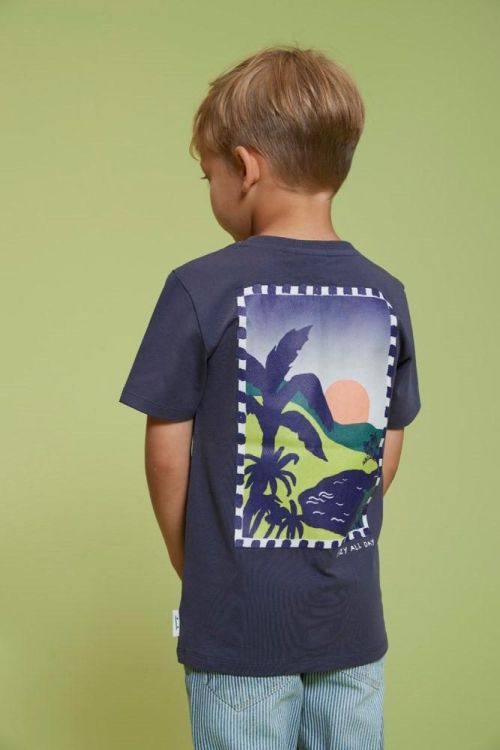 Sturdy T-shirt - Lagoon Legends (71700506/Indigo) - WeekendMode