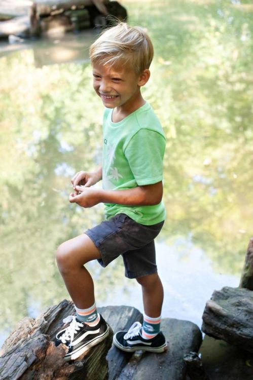 Sturdy T-shirt - Lagoon Legends (71700500/Groen) - WeekendMode